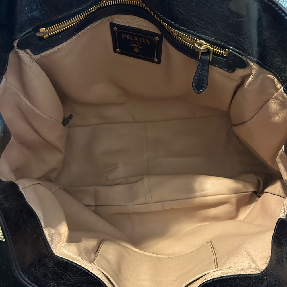 Black/ blue  prada bag - Picture 10 of 16